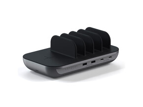 Satechi Multi-Device Charging Station und Wireless Charging Dock5, A-Nr.: ST-WCS5PM-EU  - 01
