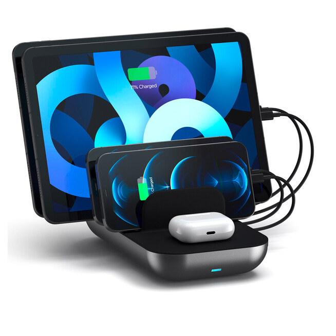 Satechi Multi-Device Charging Station und Wireless Charging Dock5, A-Nr.: ST-WCS5PM-EU  - 03
