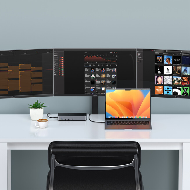 Satechi Thunderbolt 4K Display Docking Station, A-Nr.: ST-D4KTM-EU - 07