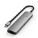 Sie sehen ein Bild von Satechi USB-C 7-in-1 Slim Multiport Adapter mit Ethernet, space grau, Produktbild: 03 Satechi USB-C 7-in-1 Slim Multiport Adapter mit Ethernet, space grau, A-Nr.: ST-P7SM - 03