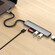 Satechi USB-C 6-in 1 Slim Multiport Adapter 4K, space grau, A-Nr.: ST-P6SM - 06