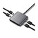 Sie sehen ein Bild von Satechi USB-C PD 4-Port Hub, space grau, Produktbild: 03 Satechi USB-C PD 4-Port Hub, space grau, A-Nr.: ST-H4CPDM - 03