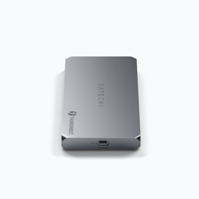 Satechi Thunderbolt 4 Docking Station mit Display Link, silber, A-Nr.: ST-DT4MDM-EU - 04