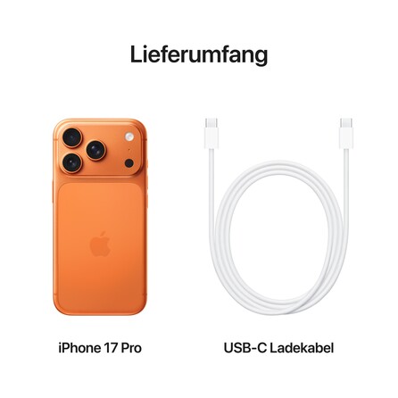 iPhone 17 Pro 256 GB Cosmic Orange , A-Nr.: MG8H4ZD/A - 08