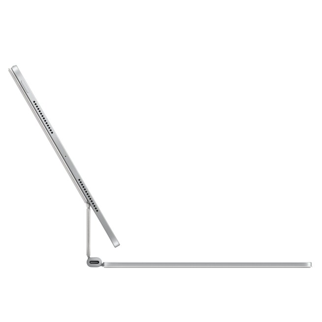 Sie sehen ein Bild von Magic Keyboard für 11" iPad Pro (M4) - Deutsch - Weiß, Produktbild: 05 Magic Keyboard für 11" iPad Pro (M4) - Deutsch - Weiß, A-Nr.: MWR03D/A - 05
