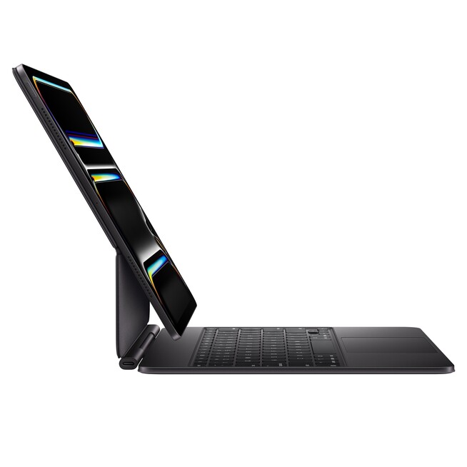 Sie sehen ein Bild von Magic Keyboard für 13" iPad Pro (M4) - Deutsch - Schwarz, Produktbild: 02 Magic Keyboard für 13" iPad Pro (M4) - Deutsch - Schwarz, A-Nr.: MWR53D/A - 02