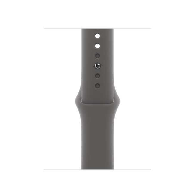 Sie sehen ein Bild von 40 mm Sportarmband Steingrau – S/M, Produktbild: 01 40 mm Sportarmband Steingrau – S/M, A-Nr.: MAXF4ZM/A - 01