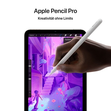 iPad mini Wi-Fi 128 GB - Polarstern (A17 Pro), A-Nr.: MXN83NF/A - 06