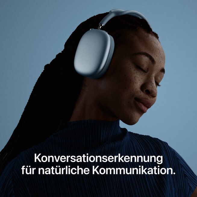 Sie sehen ein Bild von AirPods Max 2 - Polarstern, Produktbild: 06 AirPods Max 2 - Polarstern, A-Nr.: MHWL4ZM/A - 06