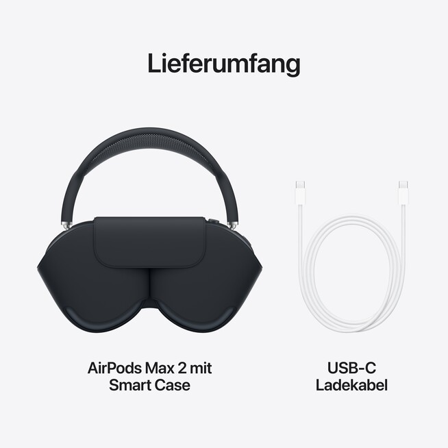 Sie sehen ein Bild von AirPods Max 2 - Polarstern, Produktbild: 09 AirPods Max 2 - Polarstern, A-Nr.: MHWL4ZM/A - 09