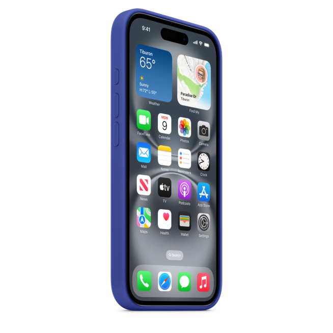 iPhone 16 Silikon Case mit MagSafe – Ultramarin, A-Nr.: MYY63ZM/A - 05