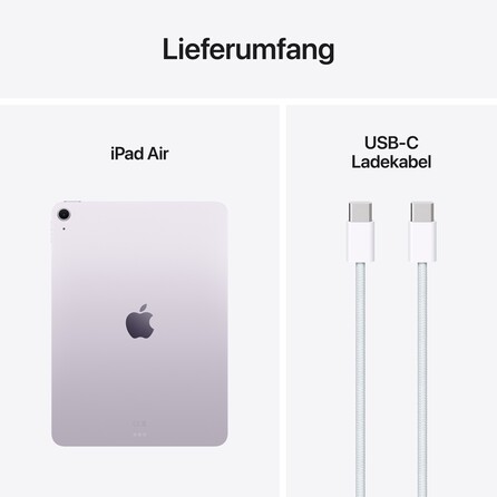 11" iPad Air Wi-Fi 128 GB - Violett (M3), A-Nr.: MCA04TY/A - 10