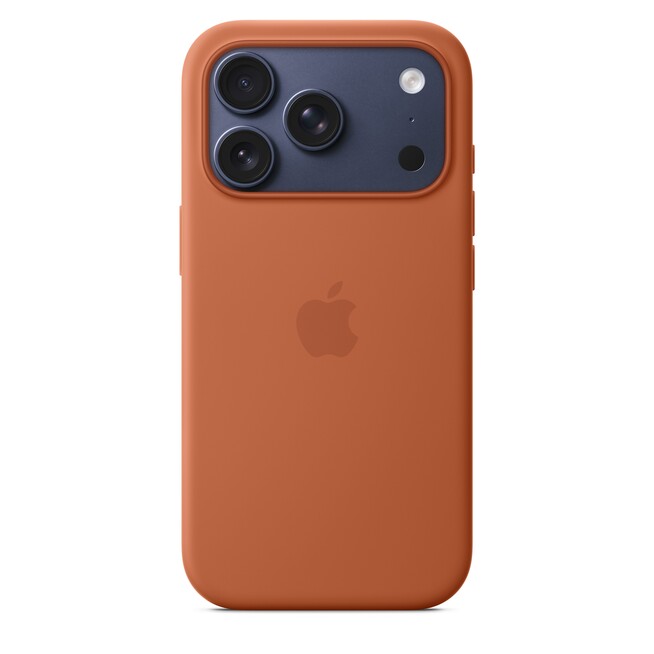 iPhone 17 Pro Silikon Case mit MagSafe - Terracotta, A-Nr.: MGFJ4ZM/A - 02