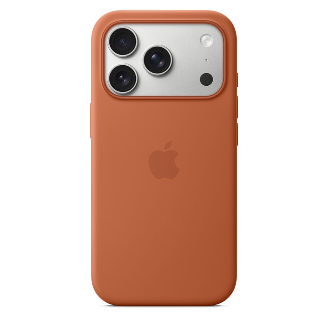 iPhone 17 Pro Silikon Case mit MagSafe - Terracotta, A-Nr.: MGFJ4ZM/A - 03