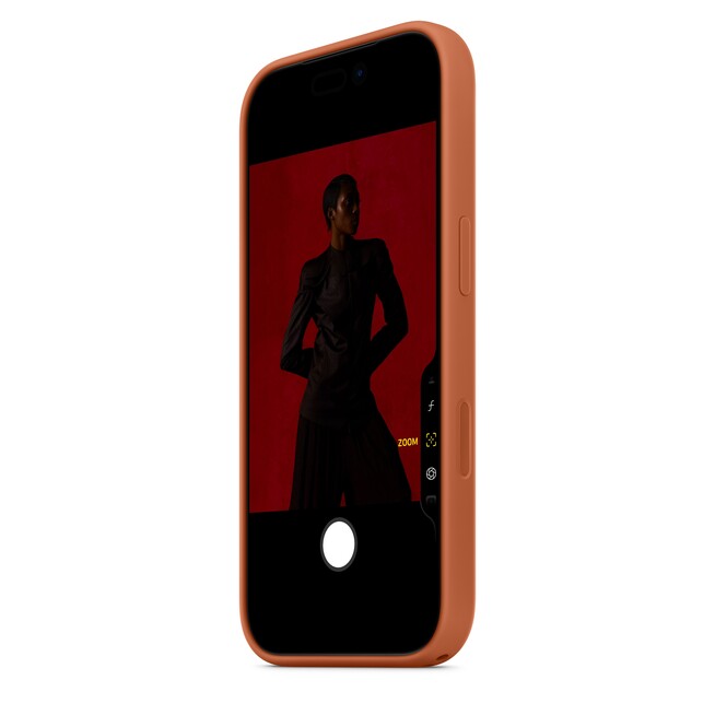 iPhone 17 Pro Silikon Case mit MagSafe - Terracotta, A-Nr.: MGFJ4ZM/A - 04