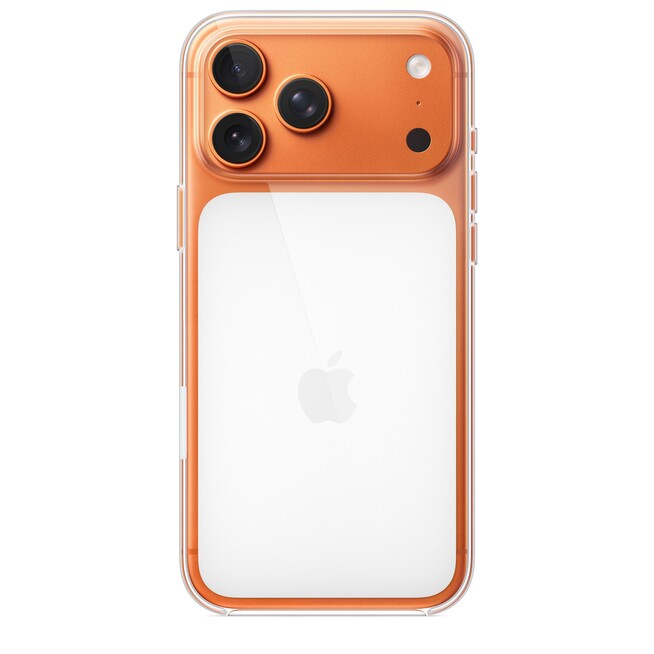 Sie sehen ein Bild von iPhone 17 Pro Max Clear Case mit MagSafe, Produktbild: 02 iPhone 17 Pro Max Clear Case mit MagSafe, A-Nr.: MGFW4ZM/A - 02