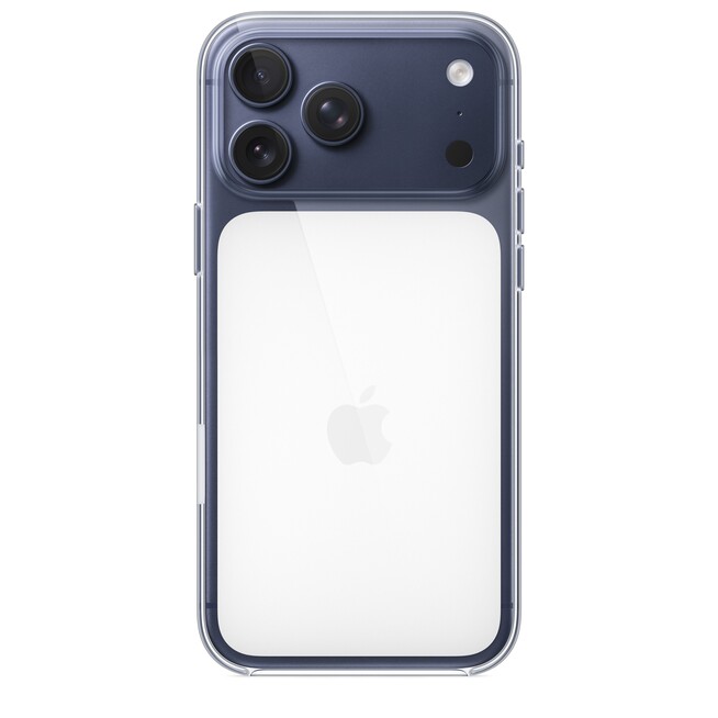Sie sehen ein Bild von iPhone 17 Pro Max Clear Case mit MagSafe, Produktbild: 03 iPhone 17 Pro Max Clear Case mit MagSafe, A-Nr.: MGFW4ZM/A - 03