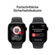 Apple Watch Series 11 GPS, 42 mm Aluminiumgehäuse Diamantschwarz, Sportarmband Schwarz - S/M, A-Nr.: MEQT4ZR/A - 06
