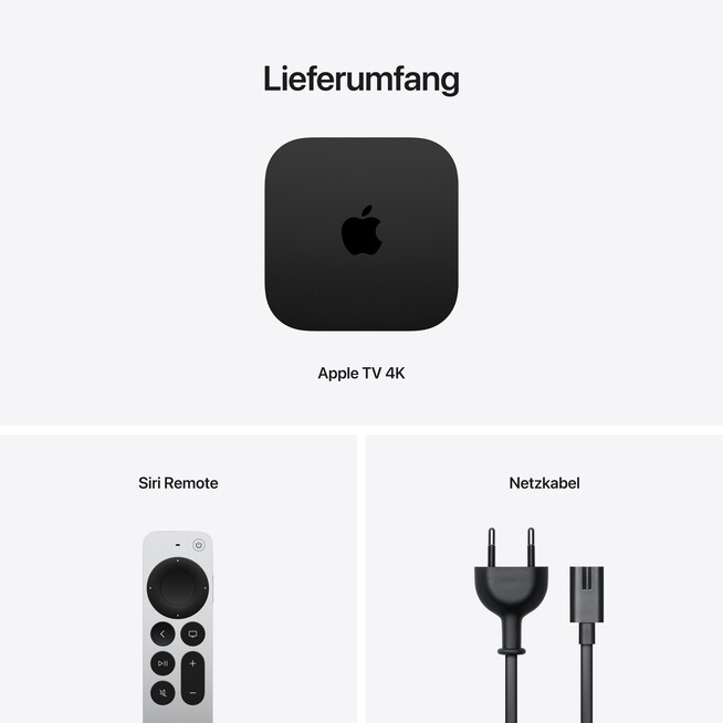 Sie sehen ein Bild von Apple TV 4K Wi‑Fi mit 64 GB Speicher, Produktbild: 06 Apple TV 4K Wi‑Fi mit 64 GB Speicher, A-Nr.: MN873FD/A - 06