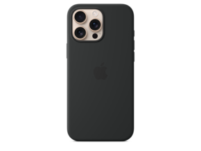 iPhone 16 Pro Max Silikon Case mit MagSafe − Schwarz, A-Nr.: MYYT3ZM/A - 01