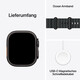 Apple Watch Ultra 3 GPS + Cellular, 49 mm Titangehäuse Schwarz, Ocean Armband Schwarz, A-Nr.: MF0J4QF/A - 08