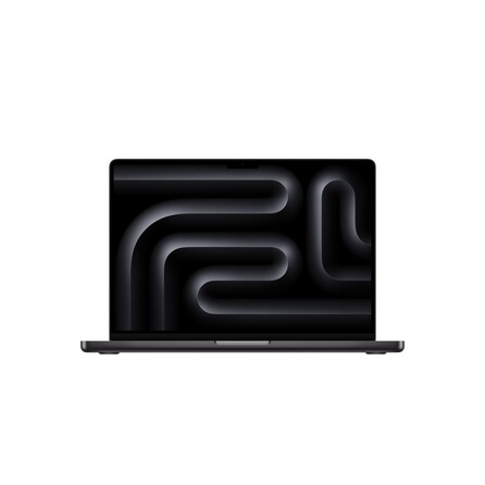 14" MacBook Pro: Apple M5 Chip mit 10‑Core CPU und 10‑Core GPU, 1 TB SSD - Space Schwarz, A-Nr.: MDE14D/A - 01
