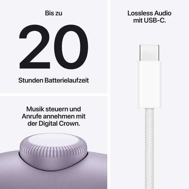 AirPods Max 2 - Violett, A-Nr.: MHWP4ZM/A - 08