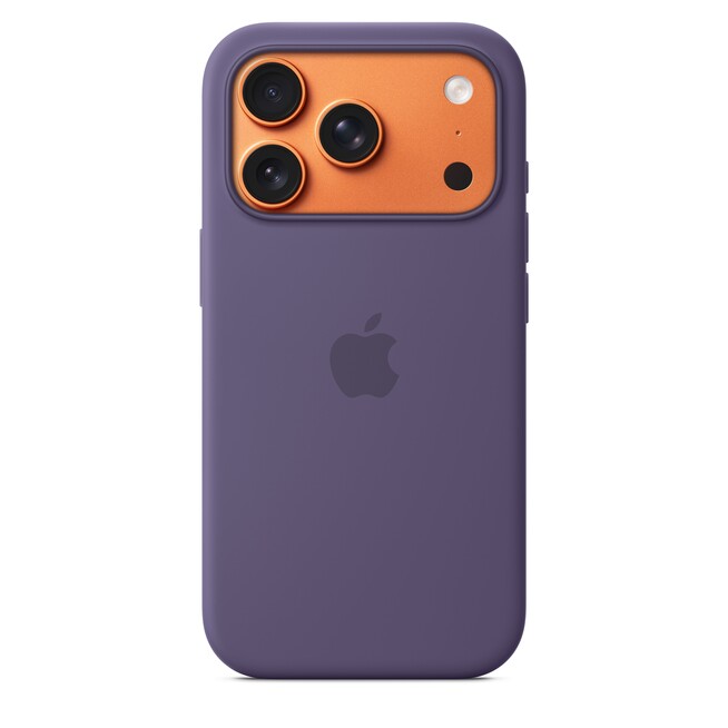 Sie sehen ein Bild von iPhone 17 Pro Silikon Case mit MagSafe - Nebelviolett, Produktbild: 01 iPhone 17 Pro Silikon Case mit MagSafe - Nebelviolett, A-Nr.: MGFG4ZM/A - 01
