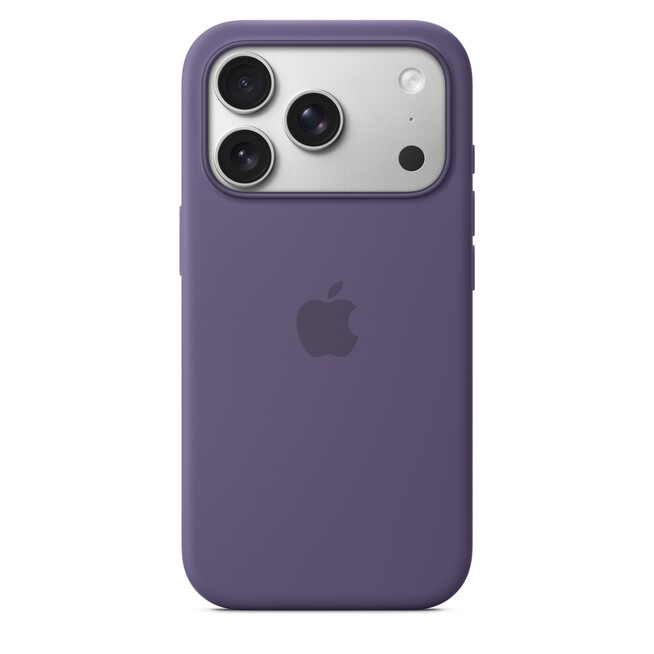 Sie sehen ein Bild von iPhone 17 Pro Silikon Case mit MagSafe - Nebelviolett, Produktbild: 02 iPhone 17 Pro Silikon Case mit MagSafe - Nebelviolett, A-Nr.: MGFG4ZM/A - 02