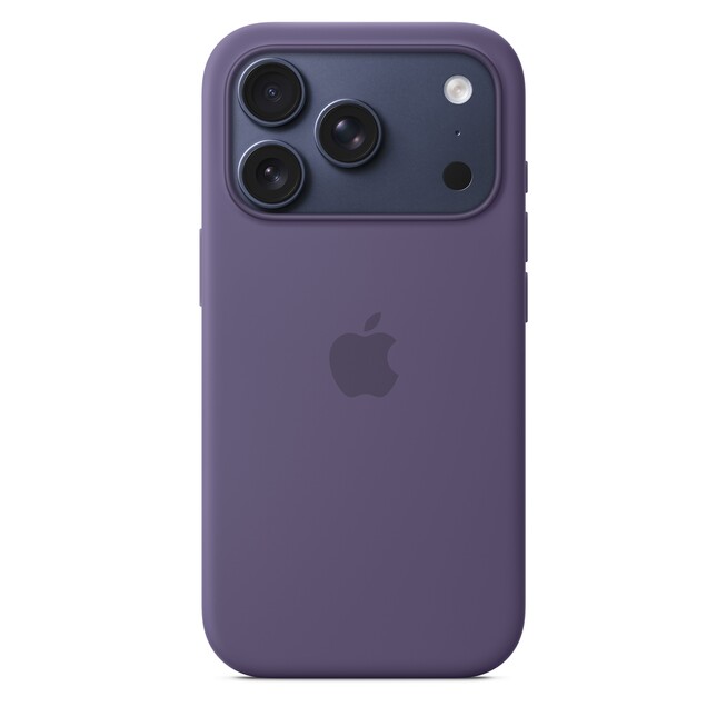 Sie sehen ein Bild von iPhone 17 Pro Silikon Case mit MagSafe - Nebelviolett, Produktbild: 03 iPhone 17 Pro Silikon Case mit MagSafe - Nebelviolett, A-Nr.: MGFG4ZM/A - 03