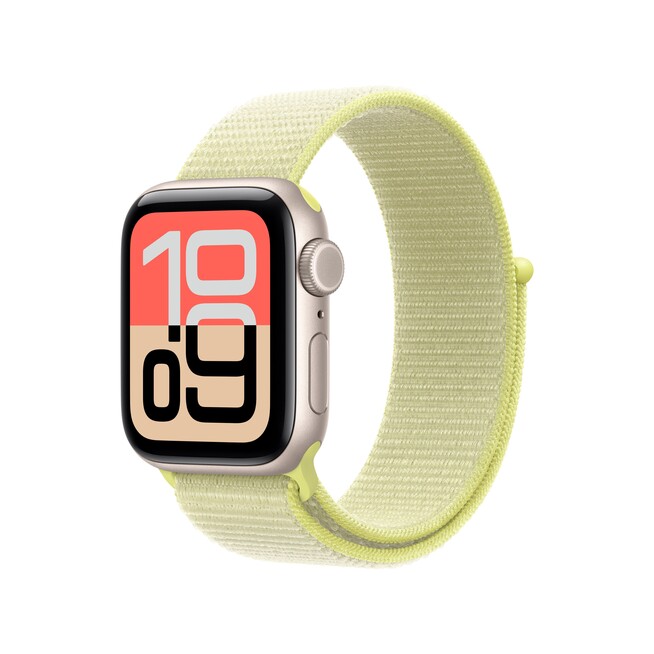 Sie sehen ein Bild von 40 mm Sport Loop Neongelb, Produktbild: 02 40 mm Sport Loop Neongelb, A-Nr.: MFF94ZM/A - 02