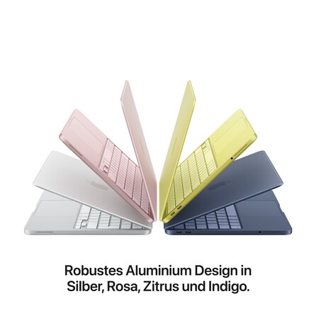 Sie sehen ein Bild von 13" MacBook Neo: Apple A18 Pro Chip mit 6‑core CPU und 5‑core GPU, Magic Keyboard, 256 GB SSD - Zitrus, Produktbild: 03 13" MacBook Neo: Apple A18 Pro Chip mit 6‑core CPU und 5‑core GPU, Magic Keyboard, 256 GB SSD - Zitrus, A-Nr.: MHFD4D/A - 03