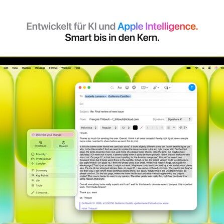 Sie sehen ein Bild von 13" MacBook Neo: Apple A18 Pro Chip mit 6‑core CPU und 5‑core GPU, Magic Keyboard, 256 GB SSD - Zitrus, Produktbild: 07 13" MacBook Neo: Apple A18 Pro Chip mit 6‑core CPU und 5‑core GPU, Magic Keyboard, 256 GB SSD - Zitrus, A-Nr.: MHFD4D/A - 07
