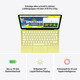 Sie sehen ein Bild von 13" MacBook Neo: Apple A18 Pro Chip mit 6‑core CPU und 5‑core GPU, Magic Keyboard, 256 GB SSD - Zitrus, Produktbild: 09 13" MacBook Neo: Apple A18 Pro Chip mit 6‑core CPU und 5‑core GPU, Magic Keyboard, 256 GB SSD - Zitrus, A-Nr.: MHFD4D/A - 09