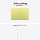 Sie sehen ein Bild von 13" MacBook Neo: Apple A18 Pro Chip mit 6‑core CPU und 5‑core GPU, Magic Keyboard, 256 GB SSD - Zitrus, Produktbild: 10 13" MacBook Neo: Apple A18 Pro Chip mit 6‑core CPU und 5‑core GPU, Magic Keyboard, 256 GB SSD - Zitrus, A-Nr.: MHFD4D/A - 10