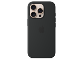 iPhone 16 Pro Silikon Case mit MagSafe – Schwarz, A-Nr.: MYYJ3ZM/A - 01