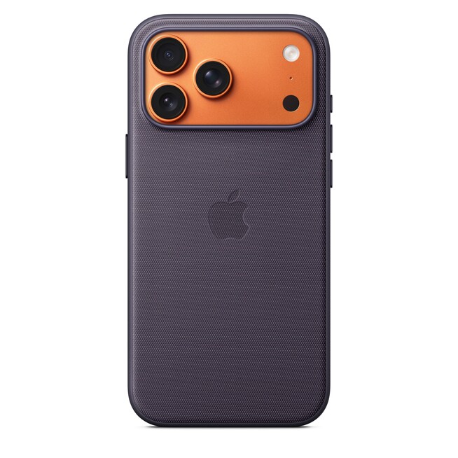 Sie sehen ein Bild von iPhone 17 Pro Max Funktionsgewebe Case mit MagSafe - Lila, Produktbild: 01 iPhone 17 Pro Max Funktionsgewebe Case mit MagSafe - Lila, A-Nr.: MGFA4ZM/A - 01