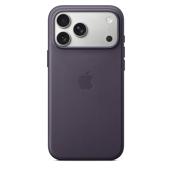 Sie sehen ein Bild von iPhone 17 Pro Max Funktionsgewebe Case mit MagSafe - Lila, Produktbild: 02 iPhone 17 Pro Max Funktionsgewebe Case mit MagSafe - Lila, A-Nr.: MGFA4ZM/A - 02