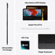 11" iPad Pro Wi-Fi 256 GB Standardglas - Space Schwarz (M5), A-Nr.: MDWK4TY/A - 08