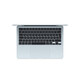 Sie sehen ein Bild von 13" MacBook Air: Apple M5 Chip mit 10‑Core CPU und 8‑Core GPU, 512 GB SSD - Himmelblau, Produktbild: 02 13" MacBook Air: Apple M5 Chip mit 10‑Core CPU und 8‑Core GPU, 512 GB SSD - Himmelblau, A-Nr.: MDHH4D/A - 02