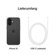 iPhone 16 128 GB Schwarz , A-Nr.: MYE73ZD/A - 09