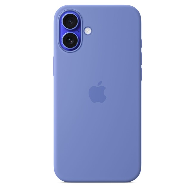Sie sehen ein Bild von iPhone 16 Plus Silikon Case mit MagSafe – Veilchen, Produktbild: 01 iPhone 16 Plus Silikon Case mit MagSafe – Veilchen, A-Nr.: MDGV4ZM/A - 01