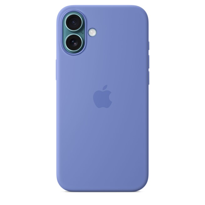 Sie sehen ein Bild von iPhone 16 Plus Silikon Case mit MagSafe – Veilchen, Produktbild: 02 iPhone 16 Plus Silikon Case mit MagSafe – Veilchen, A-Nr.: MDGV4ZM/A - 02