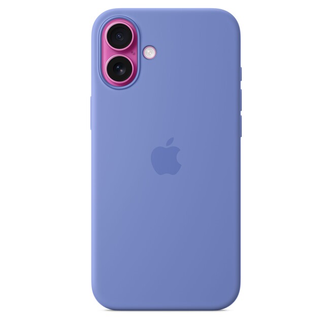 Sie sehen ein Bild von iPhone 16 Plus Silikon Case mit MagSafe – Veilchen, Produktbild: 03 iPhone 16 Plus Silikon Case mit MagSafe – Veilchen, A-Nr.: MDGV4ZM/A - 03