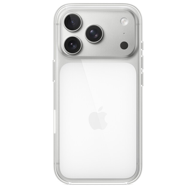 Sie sehen ein Bild von iPhone 17 Pro Clear Case mit MagSafe, Produktbild: 01 iPhone 17 Pro Clear Case mit MagSafe, A-Nr.: MGFT4ZM/A - 01