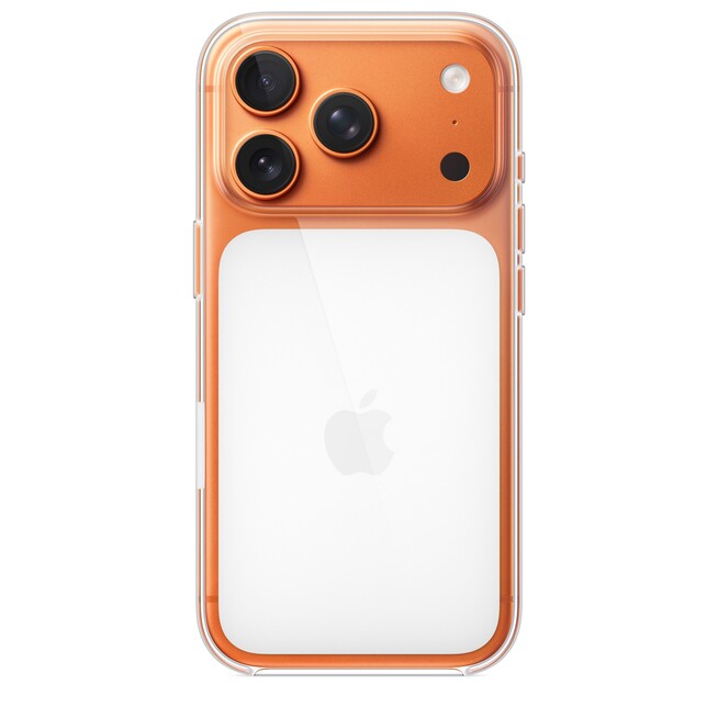 Sie sehen ein Bild von iPhone 17 Pro Clear Case mit MagSafe, Produktbild: 02 iPhone 17 Pro Clear Case mit MagSafe, A-Nr.: MGFT4ZM/A - 02