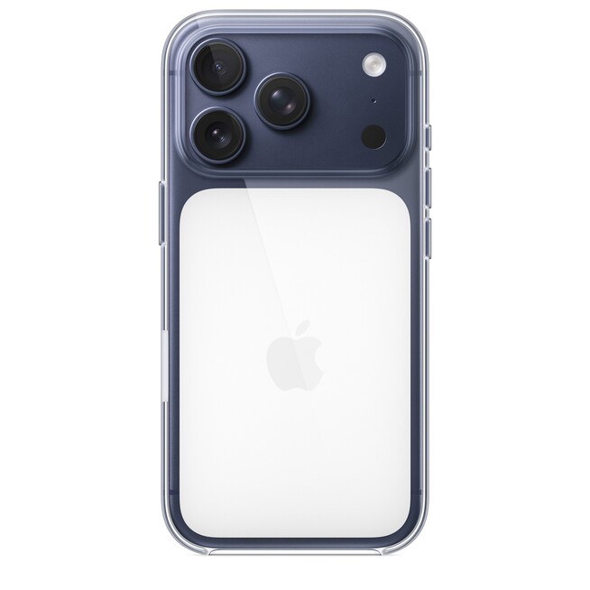 Sie sehen ein Bild von iPhone 17 Pro Clear Case mit MagSafe, Produktbild: 03 iPhone 17 Pro Clear Case mit MagSafe, A-Nr.: MGFT4ZM/A - 03
