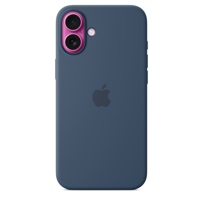 iPhone 16 Plus Silikon Case mit MagSafe – Denim, A-Nr.: MYYA3ZM/A - 03