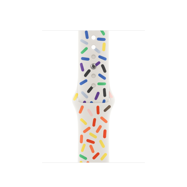 Sie sehen ein Bild von 41 mm Sportarmband Pride Edition – S/M, Produktbild: 01 41 mm Sportarmband Pride Edition – S/M, A-Nr.: MUQ13ZM/A - 01