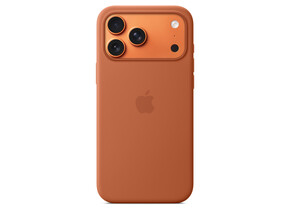 iPhone 17 Pro Max Silikon Case mit MagSafe - Terracotta, A-Nr.: MGFQ4ZM/A - 01